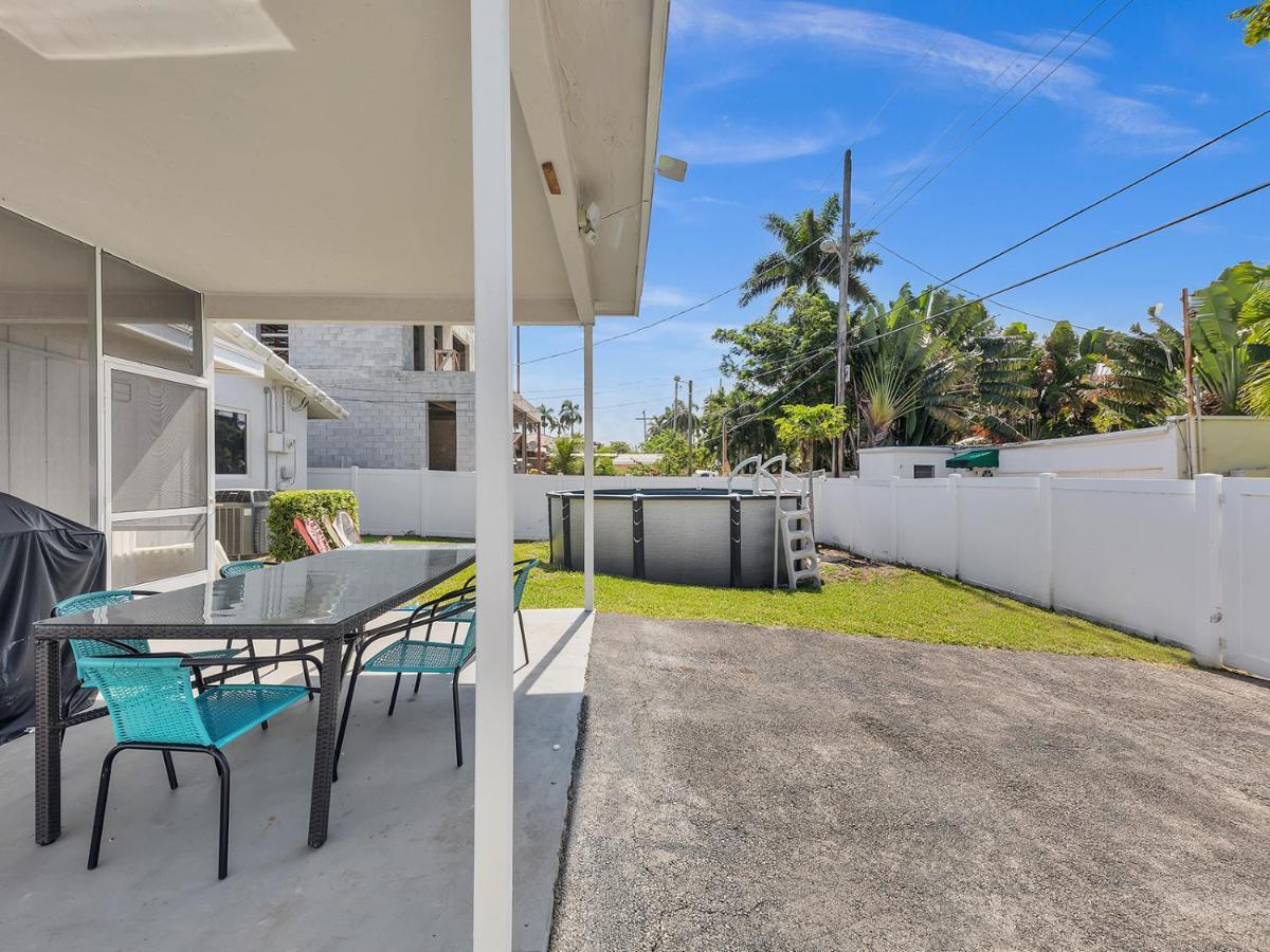 Supervilla - 3Br/2Ba - Pool - Walk To Beach Hollywood Ngoại thất bức ảnh